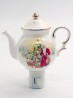 Porcelain Christmas Teapot Night Light With Gift Box